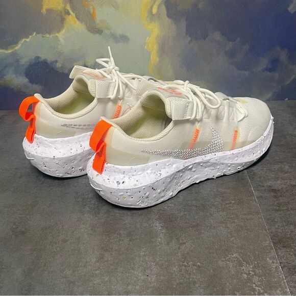 Nike Crater Impact CW2386-100 Women's Summit White Grey Fog Sneakers Size 7 - Picture 7 of 16